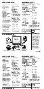 Preview for 23 page of Sanyo AVM-3280G, AVM-3680G Owner'S Manual