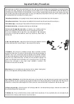 Предварительный просмотр 4 страницы Sanyo AVP-4231 Instruction Manual