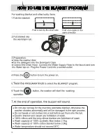 Preview for 10 page of Sanyo AWD-D700T Instruction Manual