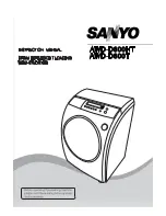 Sanyo AWD-D800HT Instruction Manual preview