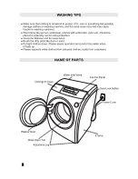 Preview for 4 page of Sanyo AWD-D800HT Instruction Manual