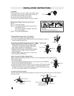 Preview for 6 page of Sanyo AWD-D800HT Instruction Manual