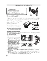 Preview for 8 page of Sanyo AWD-D800HT Instruction Manual