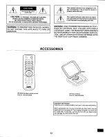 Preview for 3 page of Sanyo AWM-2800 Instruction Manual