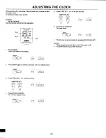 Preview for 8 page of Sanyo AWM-2800 Instruction Manual