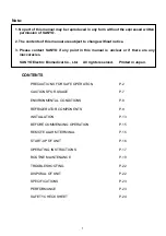 Preview for 2 page of Sanyo BR-1404G Instruction Manual