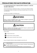 Preview for 3 page of Sanyo BR-1404G Instruction Manual