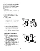 Предварительный просмотр 22 страницы Sanyo C0951 Installation Instructions Manual