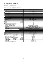 Предварительный просмотр 6 страницы Sanyo C1271 Technical & Service Manual