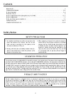 Preview for 2 page of Sanyo C14LT77M Service Manual