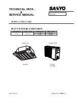 Sanyo C1852 Service Manual preview