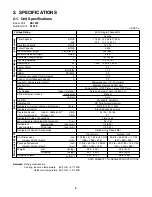 Предварительный просмотр 6 страницы Sanyo C1872 Technical & Service Manual