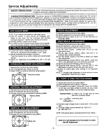 Preview for 5 page of Sanyo C21PS60 Service Manual