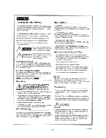 Предварительный просмотр 2 страницы Sanyo C2432 Technical Data And Service Manual