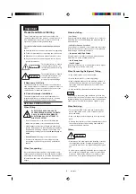 Предварительный просмотр 2 страницы Sanyo C2432A Installation Instructions Manual