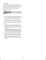 Предварительный просмотр 28 страницы Sanyo C2462R Installation Instructions Manual