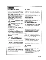 Предварительный просмотр 2 страницы Sanyo C3032 Service Manual