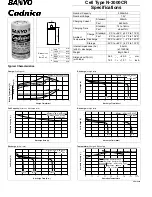 Предварительный просмотр 1 страницы Sanyo Cadnica N-3000CR Specifications