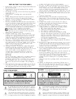 Preview for 2 page of Sanyo Camera Lens Instruction Manual