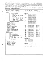 Preview for 29 page of Sanyo CAP3021TXW Service Manual