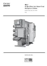 Sanyo Carrier 16LJ Series Installation Instructions Manual предпросмотр