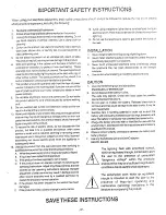 Preview for 2 page of Sanyo CAS-A900 Instruction Manual