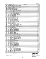 Preview for 6 page of Sanyo CD-45Y1T Service Manual