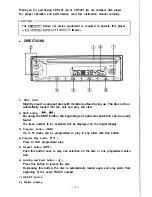 Preview for 2 page of Sanyo CDF-201A Instruction Manual