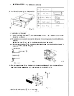 Preview for 8 page of Sanyo CDF-201A Instruction Manual