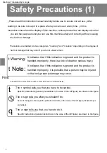 Предварительный просмотр 6 страницы Sanyo CDF-MS11 Instruction Manual