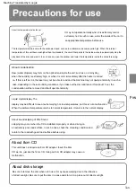 Предварительный просмотр 11 страницы Sanyo CDF-MS11 Instruction Manual