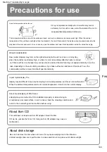 Preview for 11 page of Sanyo CDF-MS11 Instruction Manual