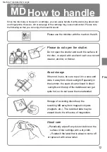 Preview for 13 page of Sanyo CDF-MS11 Instruction Manual