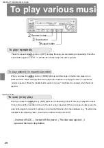 Предварительный просмотр 30 страницы Sanyo CDF-MS11 Instruction Manual