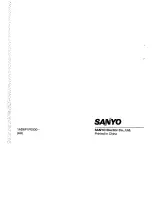 Preview for 16 page of Sanyo CDP-1000 Instruction Manual