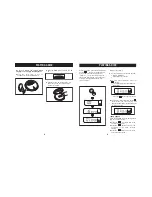 Предварительный просмотр 5 страницы Sanyo CDP-244 Instruction Manual