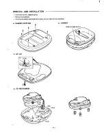 Предварительный просмотр 3 страницы Sanyo CDP-360 Service Manual