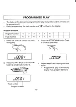 Предварительный просмотр 20 страницы Sanyo CDP-455 Instruction Manual