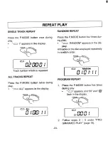 Предварительный просмотр 25 страницы Sanyo CDP-455 Instruction Manual