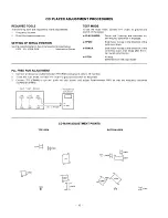 Предварительный просмотр 10 страницы Sanyo CDP-55A Service Manual