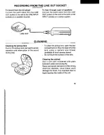 Предварительный просмотр 19 страницы Sanyo CDP-865CR Instruction Manual