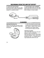 Предварительный просмотр 20 страницы Sanyo CDP-905CR Instruction Manual