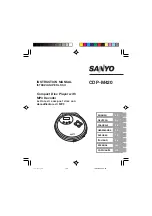 Sanyo CDP-M420 Instruction Manual preview