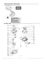 Preview for 2 page of Sanyo CDP-M450BL Service Manual