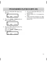 Preview for 15 page of Sanyo CDP-M470 Instruction Manual