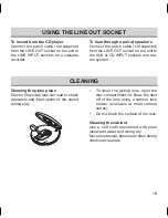 Preview for 19 page of Sanyo CDP-M470 Instruction Manual