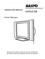 Preview for 1 page of Sanyo CE15LC3-B Instruction Manual