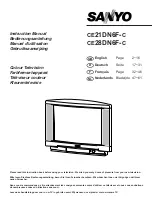 Sanyo CE21DN6F-C Instruction Manual предпросмотр