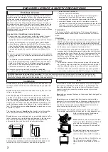 Preview for 2 page of Sanyo CE28DWN1-B Instruction Manual