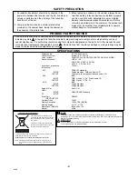 Предварительный просмотр 2 страницы Sanyo CE32LM4R-E Service Manual